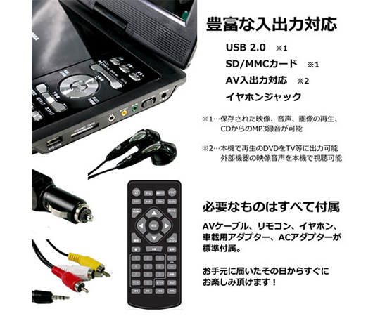 SCITEC DVDプレーヤー DVP-A18 リモコン付 DVD再生確認済み 最 安値テレビ・オーディオ・カメラ - SCITEC DVDプレーヤー DVP-A18