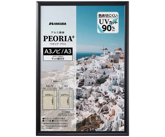 【在庫SALE】BiS 掲載ページ（約A3サイズ）#6748 68-0806-29 アルミ額 ペオリアプラス A3ノビ BK FAPEP-BKA3N 【AXEL