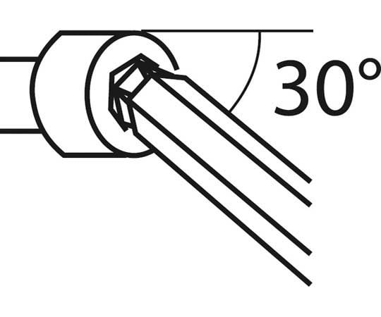 68-0851-65 ショートヘッド ロングボール六角レンチ サイズ:3mm 68-0851-65 ショートヘッド ロングボール六角レンチ サイズ:3mm