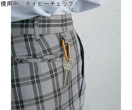68-0863-71 CAREAN パンツ CHECK SERIES ネイビーチェック S