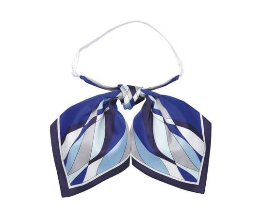 68-0896-40 ENJOY スカーフ 602-6 ブルー EAZ602 【AXEL】 アズワン