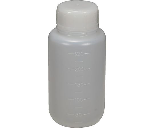 68-0969-52 PEボトル丸型広口瓶（ポリエチレン製）100mL TB-100L