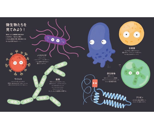 68-1083-32 びっくり！ 微生物のひみつ 【AXEL】 アズワン