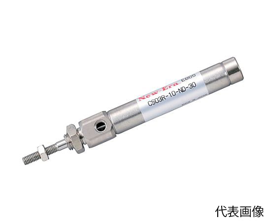 標準マイクロシリンダ 内径Φ10MM ストローク100MM 複動標準形 CS03R-10