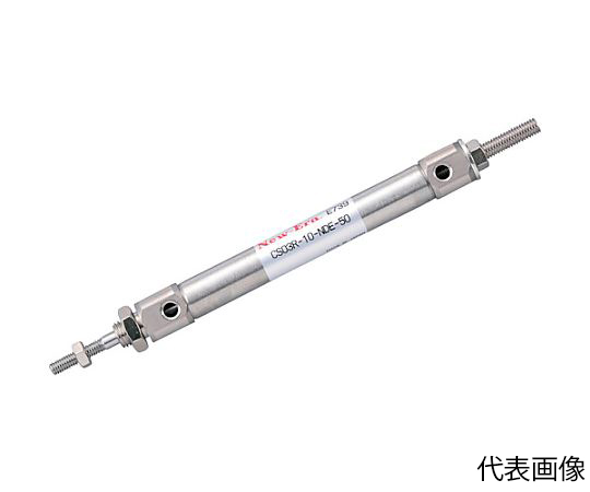 引側ストローク調整機構付シリンダΦ10ストローク65mmマグネット CS03R