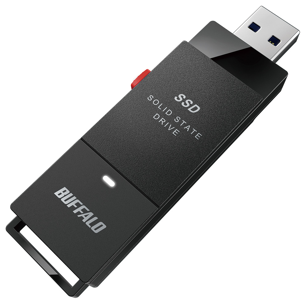USB3.2（Gen2）TV録画 スティック型 TypeC付属　SSD-SCT2.0U3BA/D