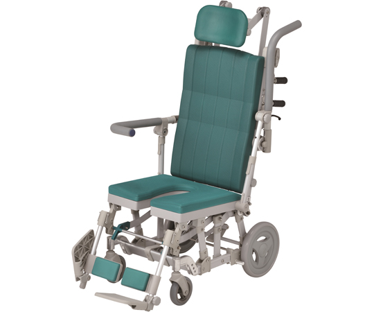 67-3045-34 シャワー車椅子 シャワーラクリクSAL U型シート SRC009 