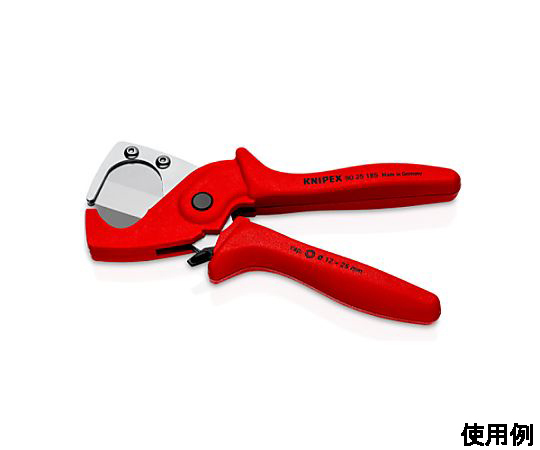 68-1810-63 φ12-25mm プラスチックパイプカッター EA338KA-16 【AXEL