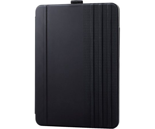 iPad Pro 11inch 第4/3/2世代用フラップケース ソフトレザー ドローイング アングル7段階 スリープ対応 ブラック