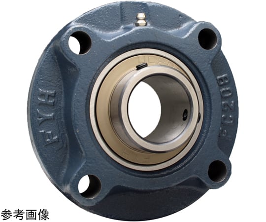 68-1923-61 ピローブロック J 55×185×185mm UCFC211 【AXEL】 アズワン