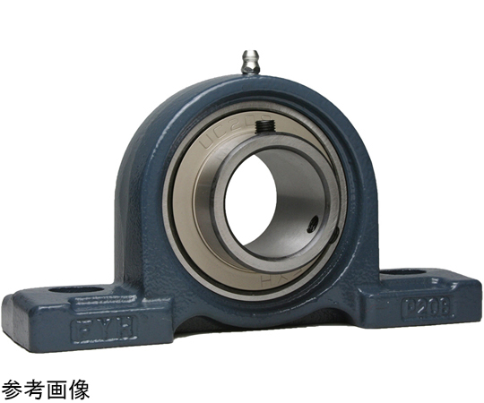 68-1936-66 ピローブロック 110×296×520mm UCP322 【AXEL】 アズワン