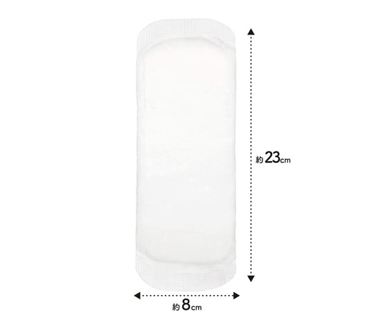 68-1975-88 オーガニックコットンナプキン 羽なし 23cm 18個入