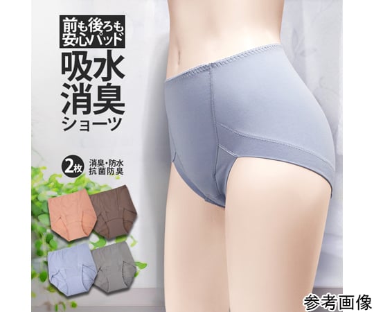 mameful 吸水ショーツ 2色セット　エレガンス 通常タイプのMサイズ The LADY.吸水サニタリーショーツ Regular M | ユニフォーム総合