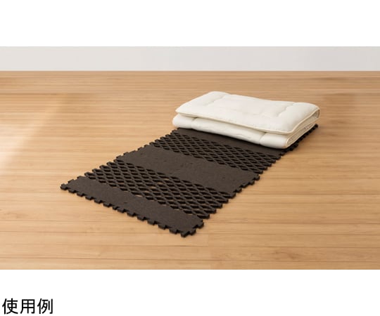 すのこ型吸湿マット Air job Max ブロックタイプ 6枚組 辻一 TJI-661 (68-1987-60) レビュー特典 すのこ型除湿マット 吸湿マット