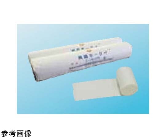68-4063-92 純綿耳付包帯（1反） 6裂 1個(6巻入) 13319 【AXEL】 アズワン