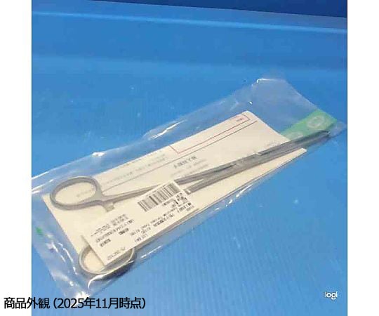 68-4066-49 婦人科鉗子 T型子宮膣部用 AI18S 【AXEL】 アズワン