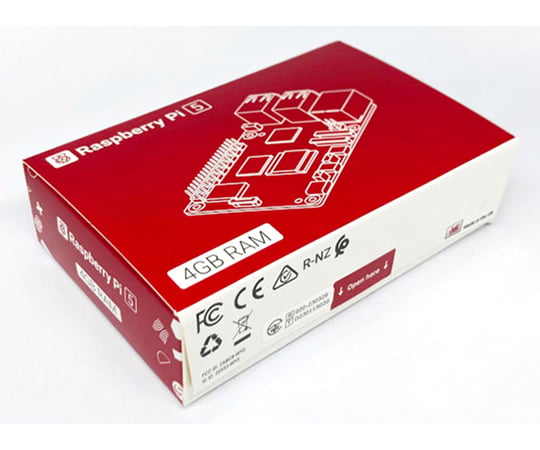 現在受注を停止している商品です］68-4068-65 Raspberry Pi 5/4GB