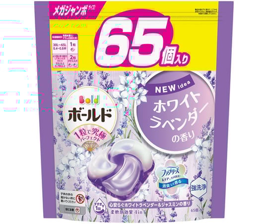 ボールド ジェルボール フレッシュフラワーサボンの香り 64個