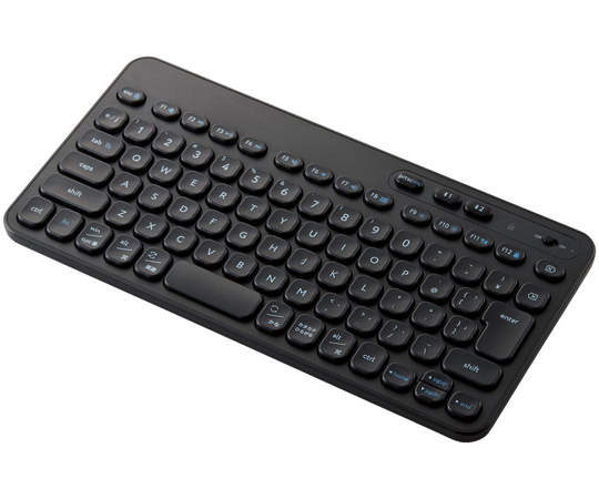 68-4098-34 キーボード Bluetooth メンブレン式 コンパクト Caps