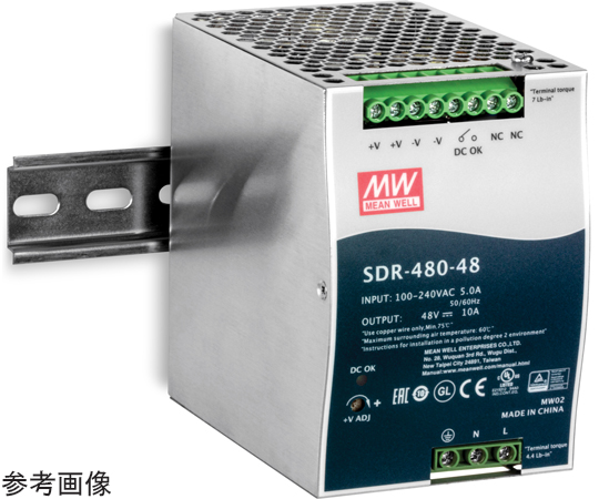 産業用パワーサプライ 480W/48V/10A　TI-S48048