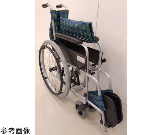 美品】スチール製自走式車いす ガートル掛け付 MW-22ST 美和商事
