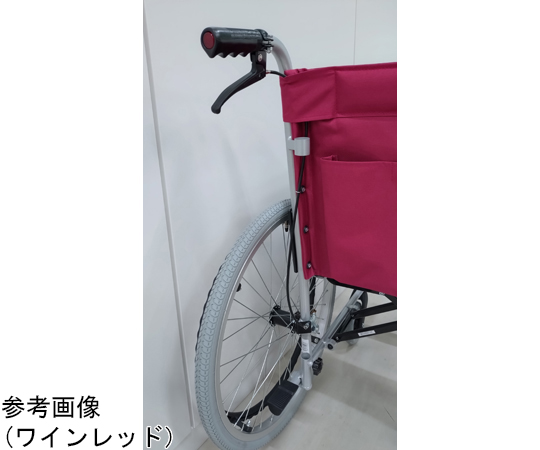 68-4129-91 自走・介助兼用車いす スタンダード（AL） ガートル棒付き