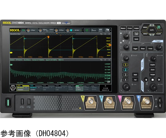 68-4522-74 デジタル・オシロスコープ 200MHz 4チャンネル 4GSa/s 500Mpts（opt.） DHO4204 【AXEL】  アズワン