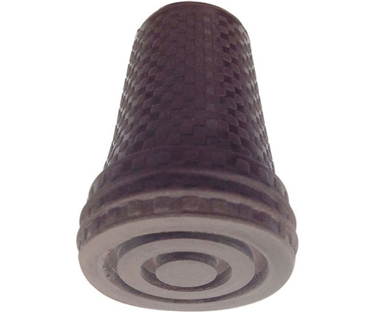 68-4527-83 杖ゴムキャップ 12mm 1セット（2個入） ブラウン 【AXEL