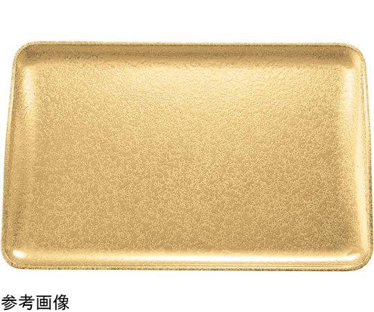 尺3 スレンダートレー タタキ金SL/裏黒塗　17418750