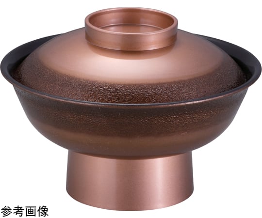 7.0寸 飛龍椀 絞り墨入れ銅内黒　33503380
