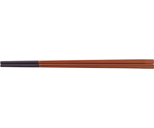 PBT24cm 天削先丸箸 春慶塗　90022720
