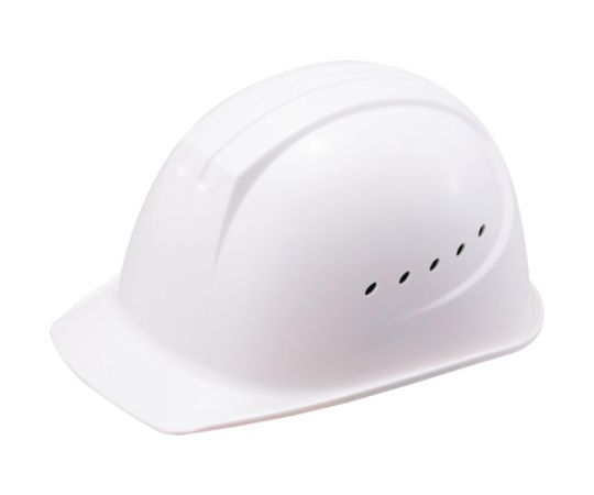 68-4836-35 エアライト搭載ヘルメット ST#01610-JZ2（EPA）通気孔付 溝