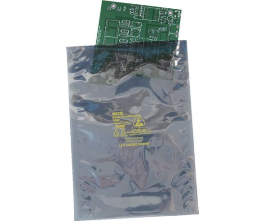 68-4864-25 静電気シールドバッグ フラットタイプ 305X406mm 68-4864-25 静電気シールドバッグ フラットタイプ 305X406mm