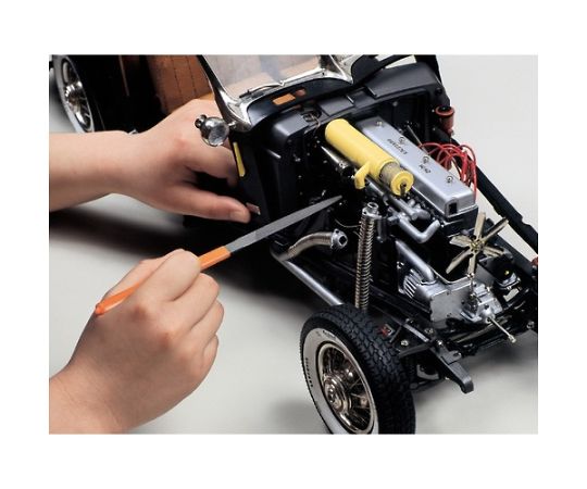 68-4968-48 組ヤスリ 5本組 角 油目 KA005-04 【AXEL】 アズワン