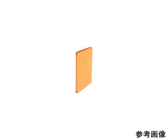 ティー商品 68-4982-58 261048）フラットファイル 021N A4S イエロー 10冊 NO
