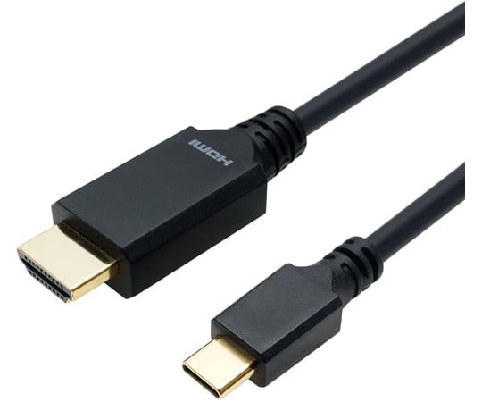 68-5059-39 USB Type-C→HDMI 変換ケーブル 3m UCHA30-745BB 【AXEL】 アズワン