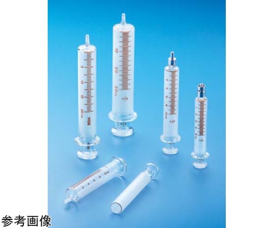 餌やり　水やり　トップ　ガラス注射筒　10ml 37本 68-5091-13 硝子注射筒 普通品 10mL ルアー・メタル先 中口 1箱(10本入