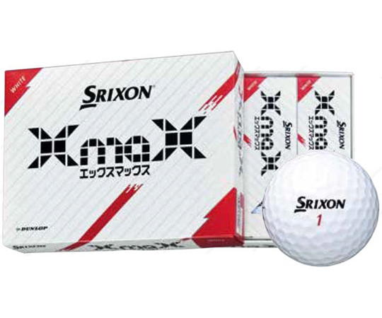 68-5129-24 ゴルフボール 24SRIXON XmaX <ホワイト> 1ダース(12
