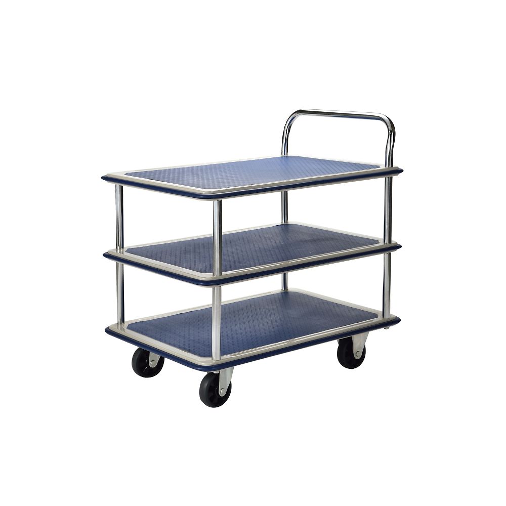大型台車　1300×1500 オールステンレス台車 耐荷重約500kg 積載面約760×1525mm 平台車 大型