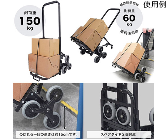 取扱を終了した商品です］平地アシスト付き3輪階段のぼれる