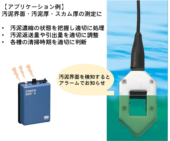 68-5183-13 界面検知器チェックボーイ CB-01用センサー 10m C00032103