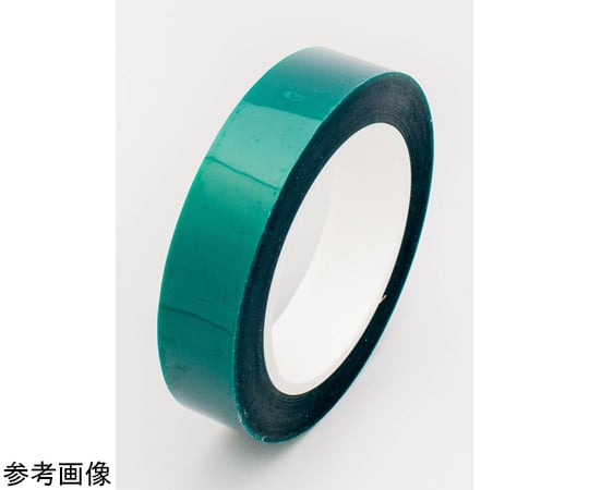 68-5211-89 PETテープP.43 〈グリーン〉 24mm×66m 1セット(10巻入) P