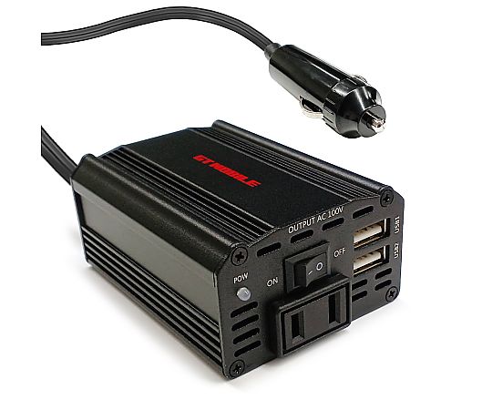 DC AC インバーター 68-5237-06 車載用DC-ACインバーター DKJ-ACV1 【AXEL】 アズワン