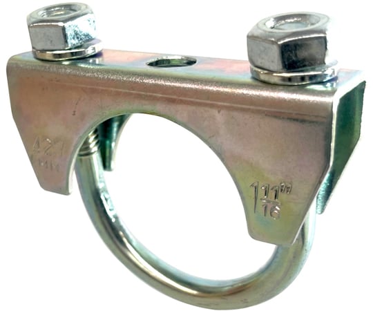 68-5263-41 U型クランプ（鉄製） 全長：68.0mm 95-043 【AXEL