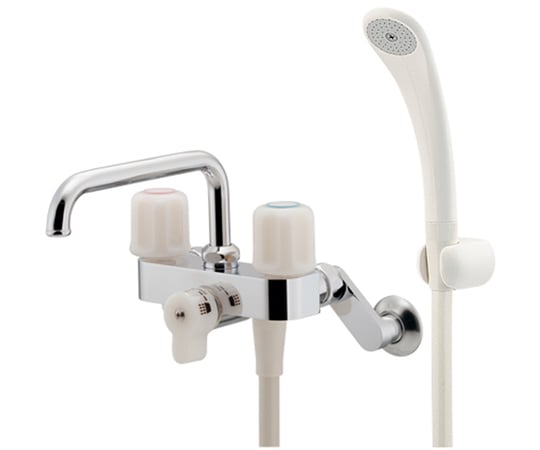 2ハンドルシャワー混合栓 カクダイ 【AXEL】 アズワン