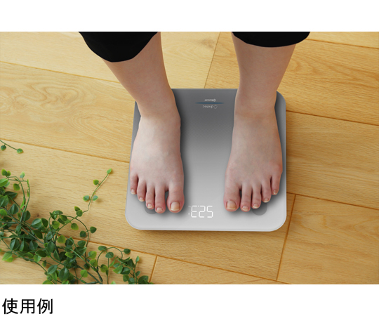 68-5344-73 体重体組成計 ドクタースキャンコネクト グレー BS-405GY