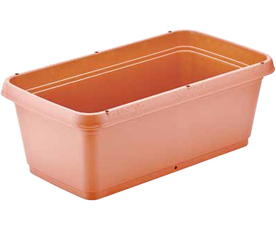 68-5364-48 菜園プランター520 ブラウン 1セット（10個入） 【AXEL