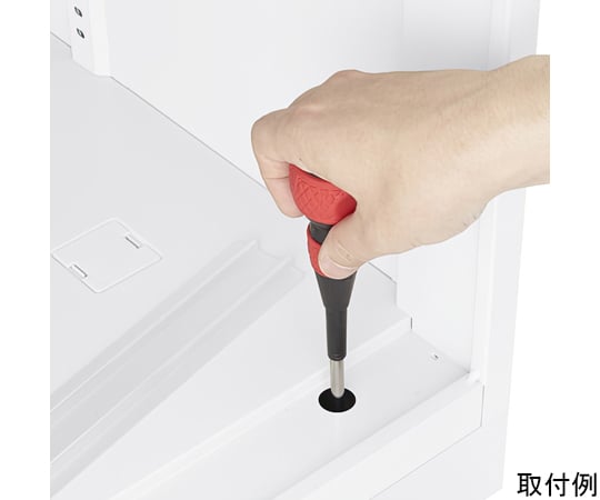 68-5383-32 スチール引違い×スチール引違い書庫セット（W900×D400