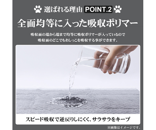 68-5555-90 RABLISS 炭入り厚型 ペットシーツ ワイド 1箱（200枚