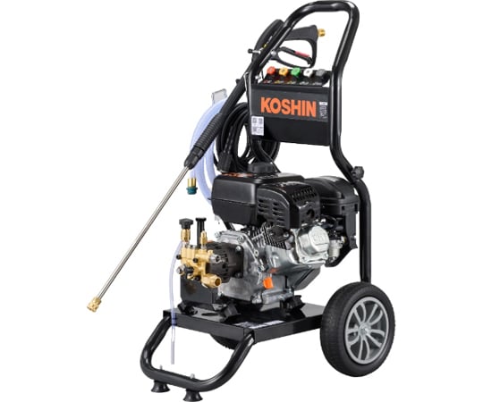 68-5571-57 エンジン式高圧洗浄機 キャリー付 最高圧力17MPa JCE-1710